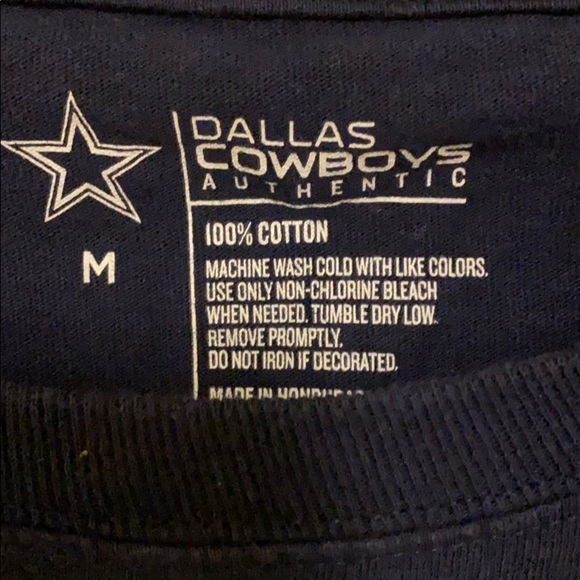 Dallas Cowboys loyalty navy T-shirt medium - Picture 2 of 2